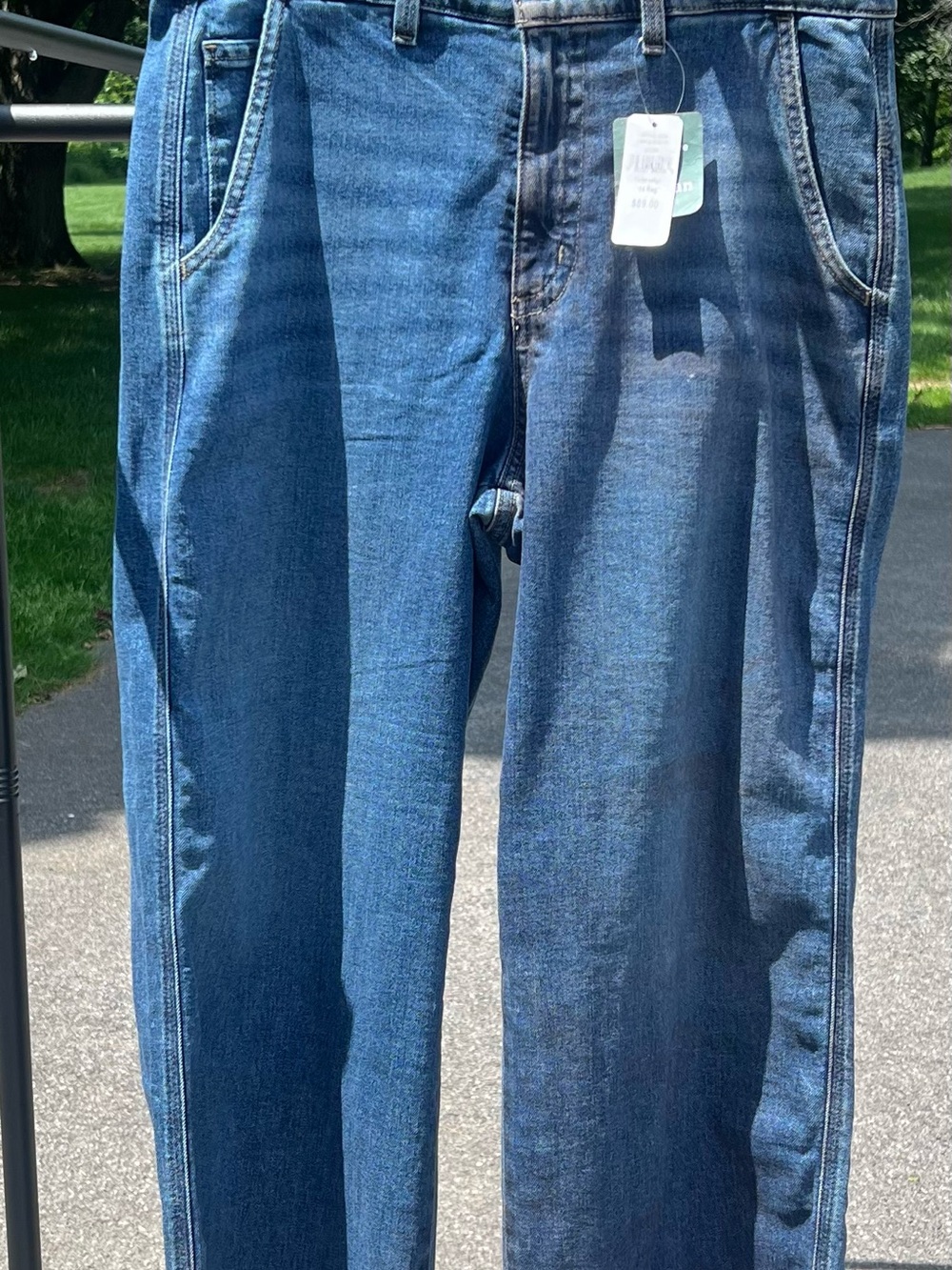L.L.Bean classic 207 Vintage wide leg boho Coastal Grandmother High Rise Jeans - Picture 2 of 13